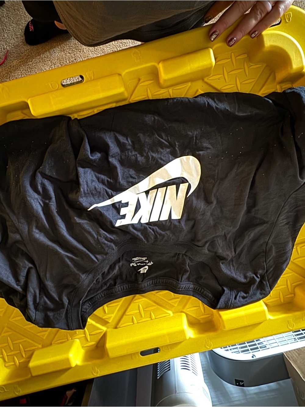 Nike women’s Black Logo Shorts